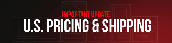 Important Update: U.S. Pricing & Shipping