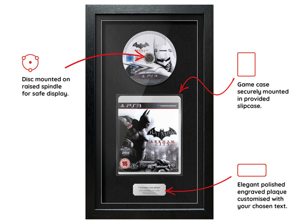 Batman: Arkham City (PS3) Exhibition Range Framed Game