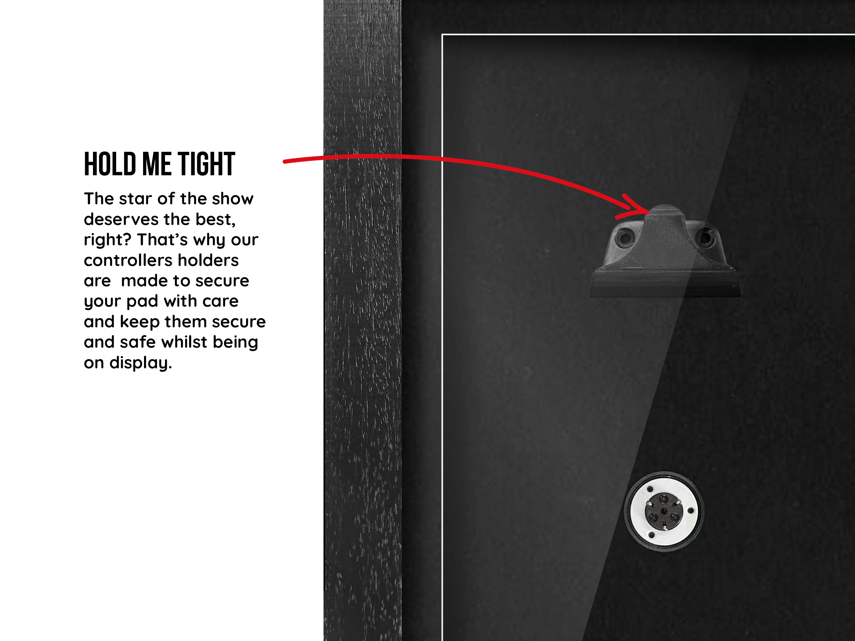 PS5 Controller, Disc & Game Frame