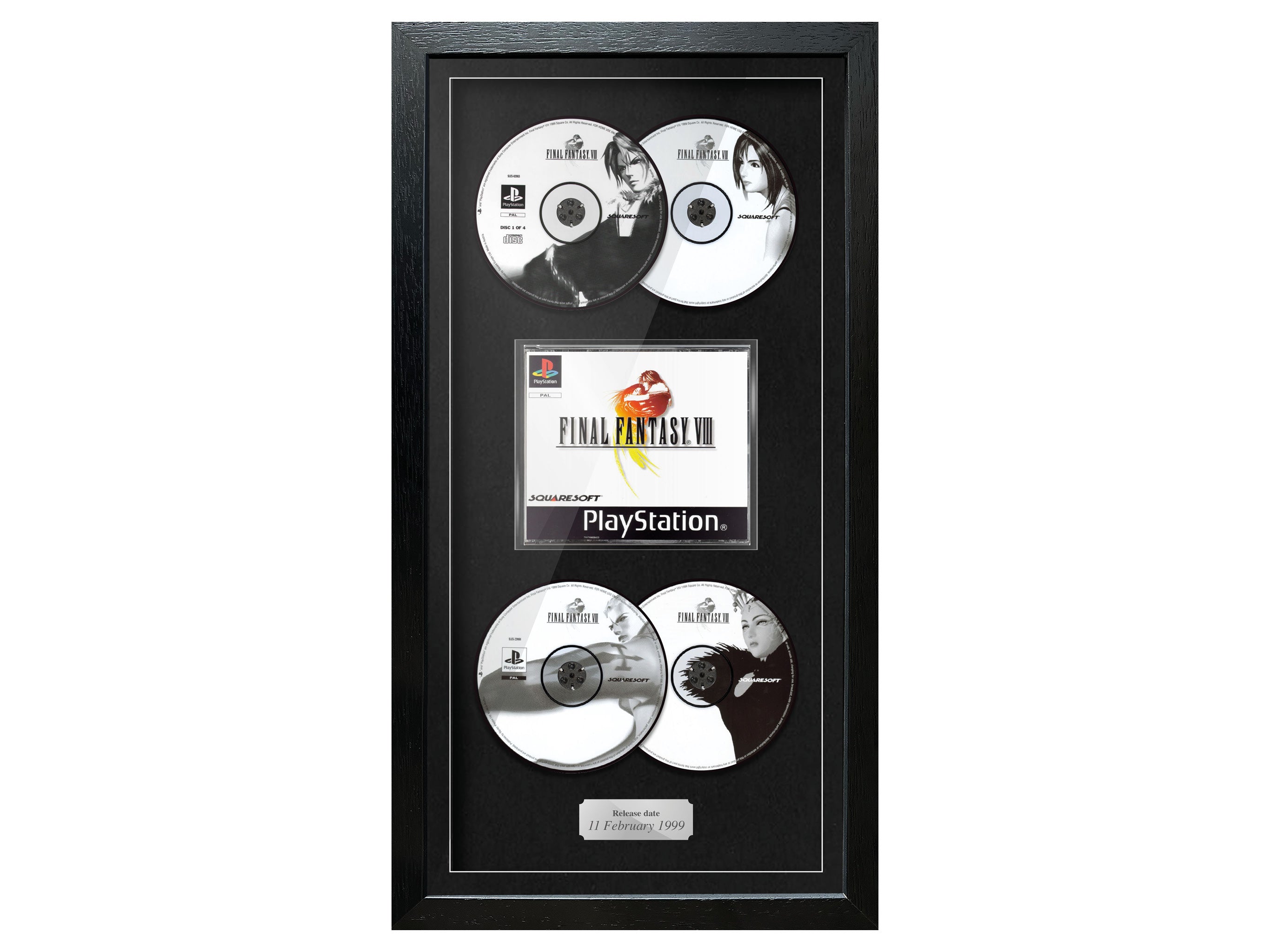 Final Fantasy VIII (PS1) Exhibition Range Framed Game