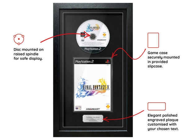 Final Fantasy X (PS2) Exhibition Range Framed Game
