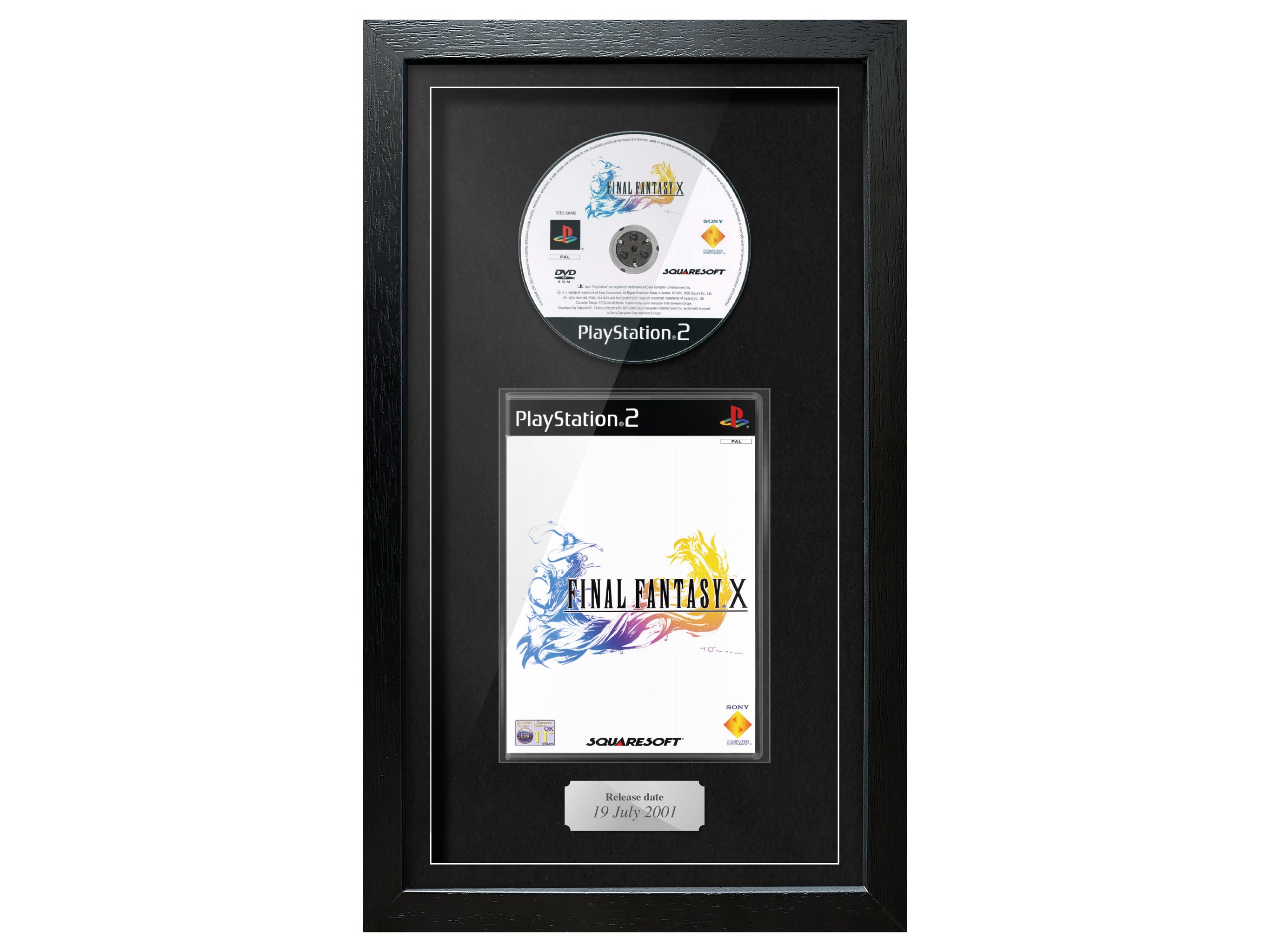 Final Fantasy X (PS2) Exhibition Range Framed Game