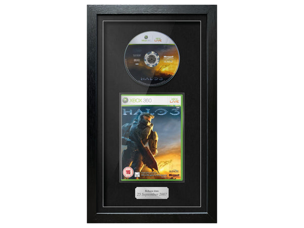 Halo 3 (Xbox 360) Exhibition Range Framed Game