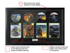 The Halo Trilogy + ODST (Xbox) Quadrilogy Exhibition Range Framed Games