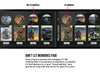 The Halo Trilogy + ODST (Xbox) Quadrilogy Exhibition Range Framed Games