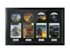 The Halo Trilogy + ODST (Xbox) Quadrilogy Exhibition Range Framed Games