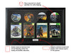 The Halo Trilogy + Reach (Xbox) Quadrilogy Exhibition Range Framed Games