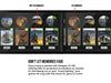 The Halo Trilogy + Reach (Xbox) Quadrilogy Exhibition Range Framed Games