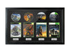 The Halo Trilogy + Reach (Xbox) Quadrilogy Exhibition Range Framed Games