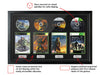 The Halo Trilogy + Reach (Xbox) Quadrilogy Exhibition Range Framed Games