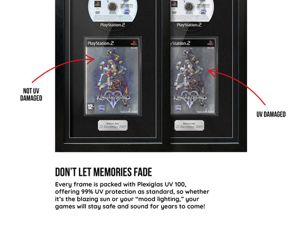 Kingdom Hearts 2 (PS2) Exhibition Range Framed Game