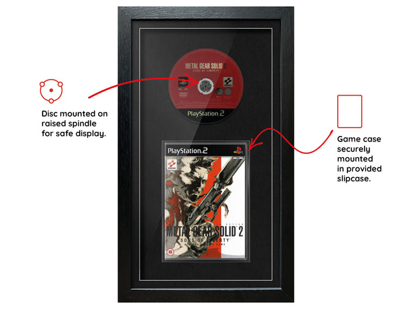 Metal Gear Solid 2: Sons of Liberty (PS2) Exhibition Range Framed Game