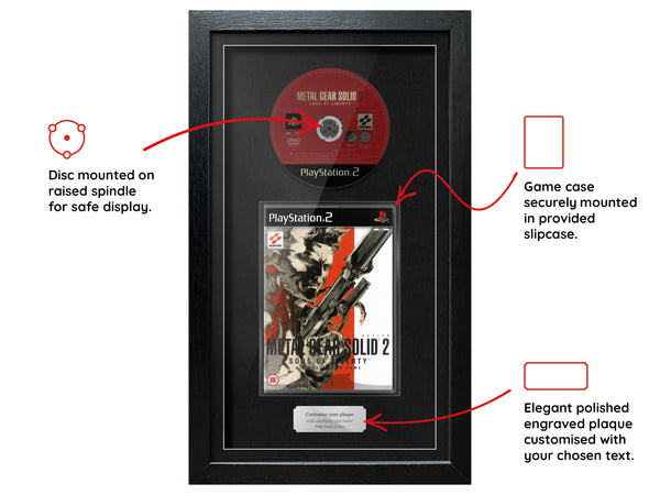 Metal Gear Solid 2: Sons of Liberty (PS2) Exhibition Range Framed Game