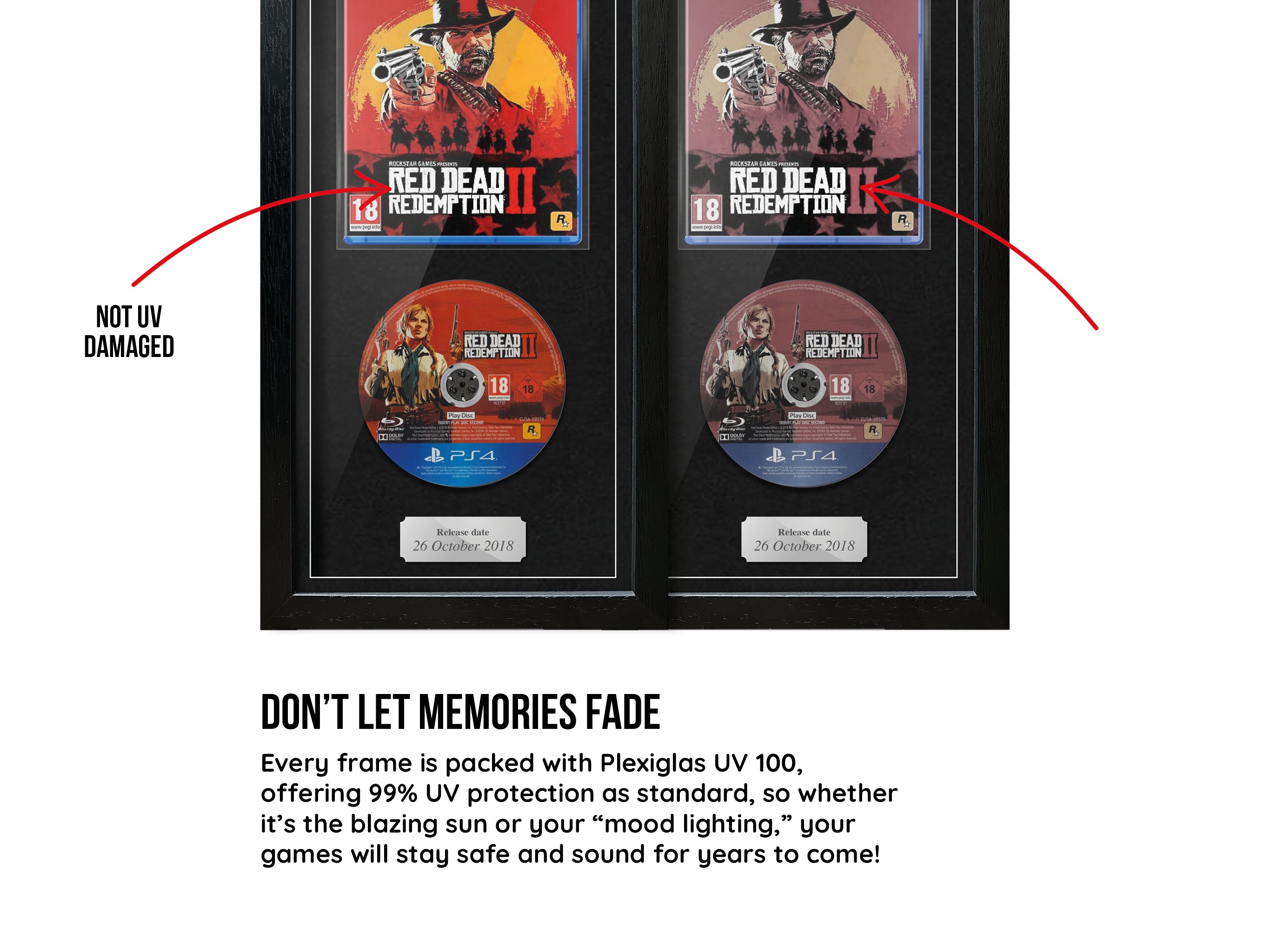 Red Dead Redemption II (PS4) Expo Pro Range Framed Game