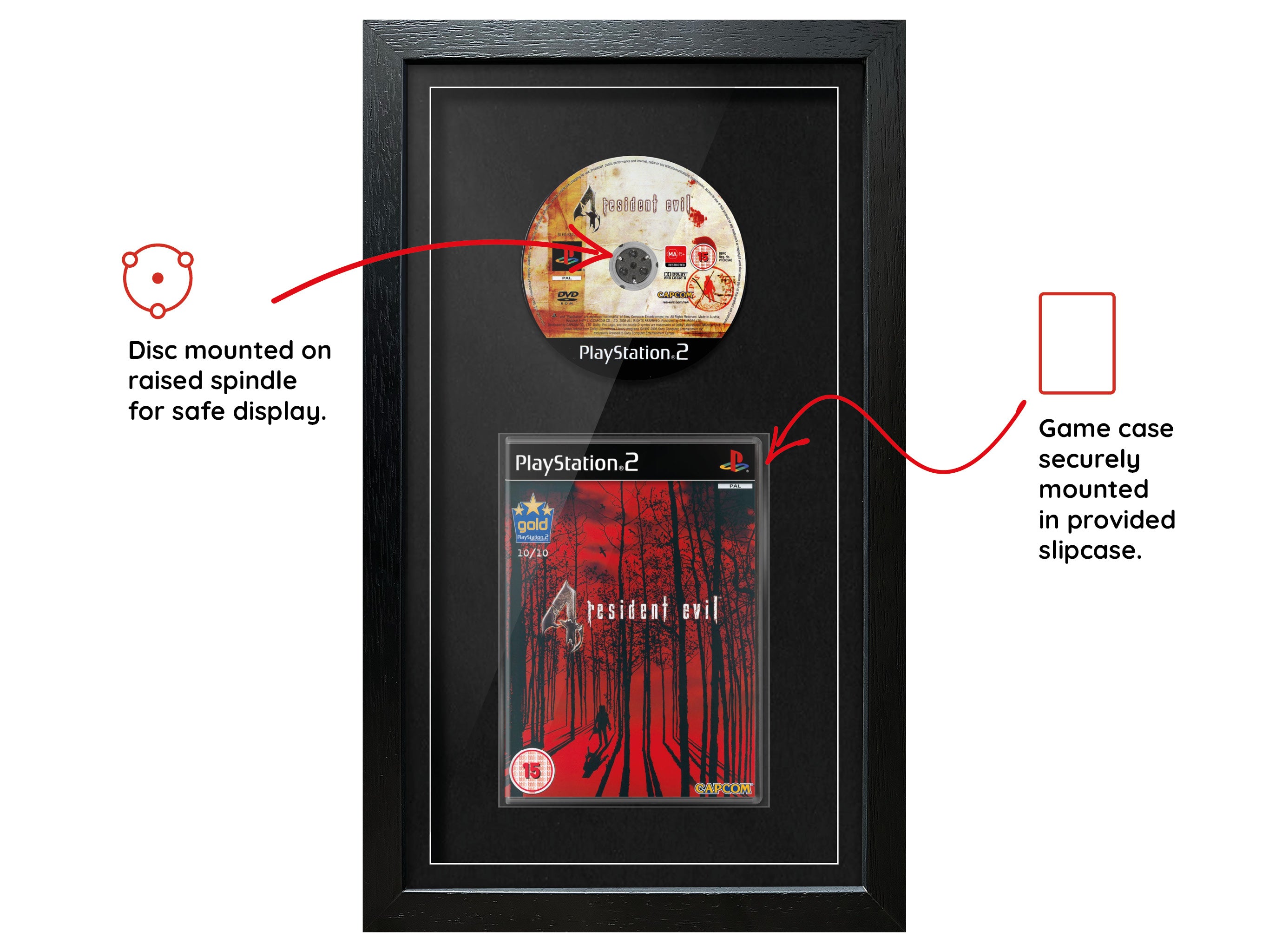 Resident Evil 4 (PS2) Exhibition Range Framed Game