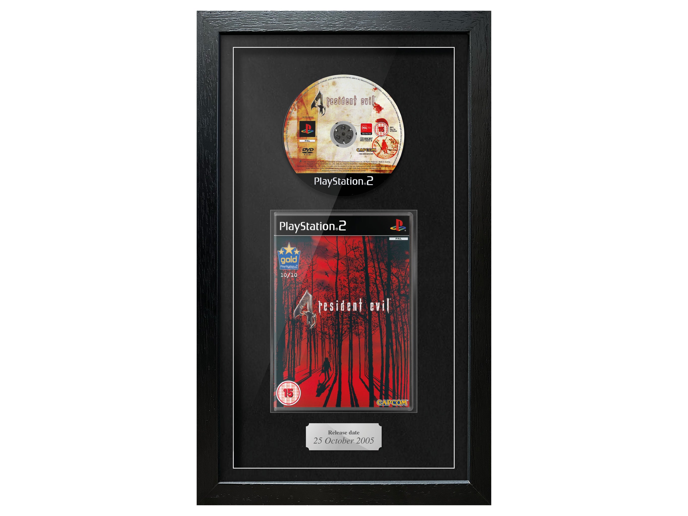 Resident Evil 4 (PS2) Exhibition Range Framed Game
