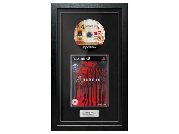 Resident Evil 4 (PS2) Exhibition Range Framed Game