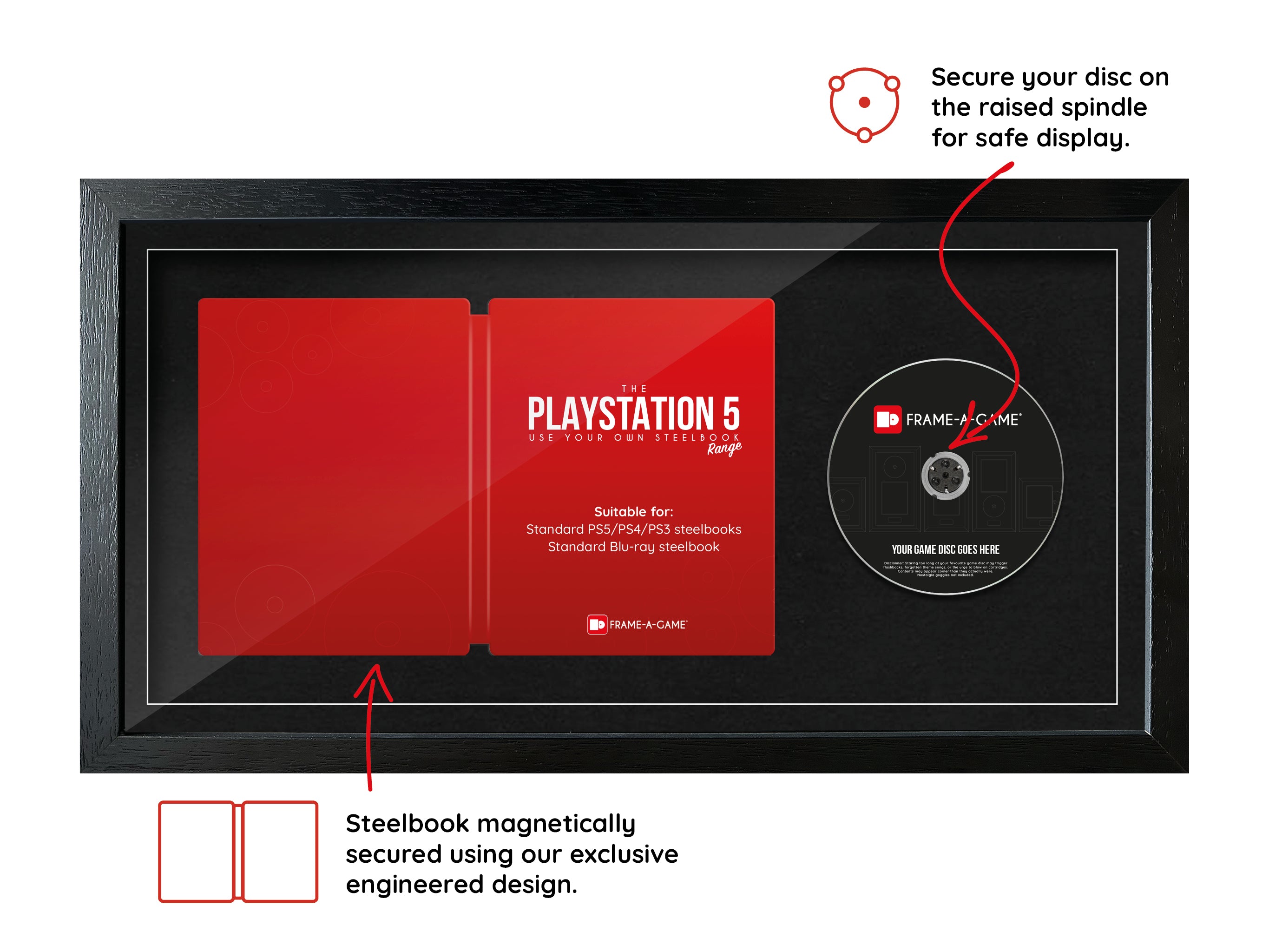 Use Your Own Steelbook (PS5) Steelbook Art Range Frame