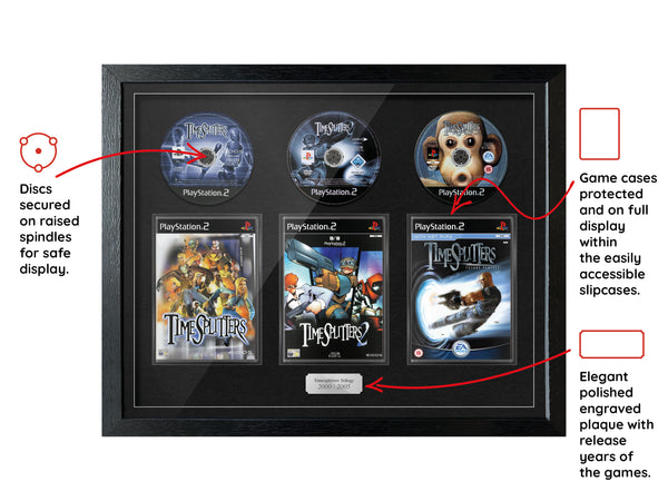 The Timesplitters Trilogy (PS2) Exhibition Range Framed Games