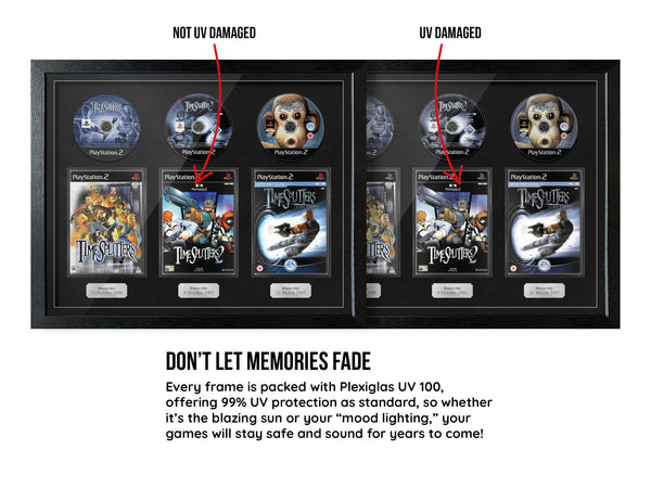 The Timesplitters Trilogy (PS2) Exhibition Range Framed Games