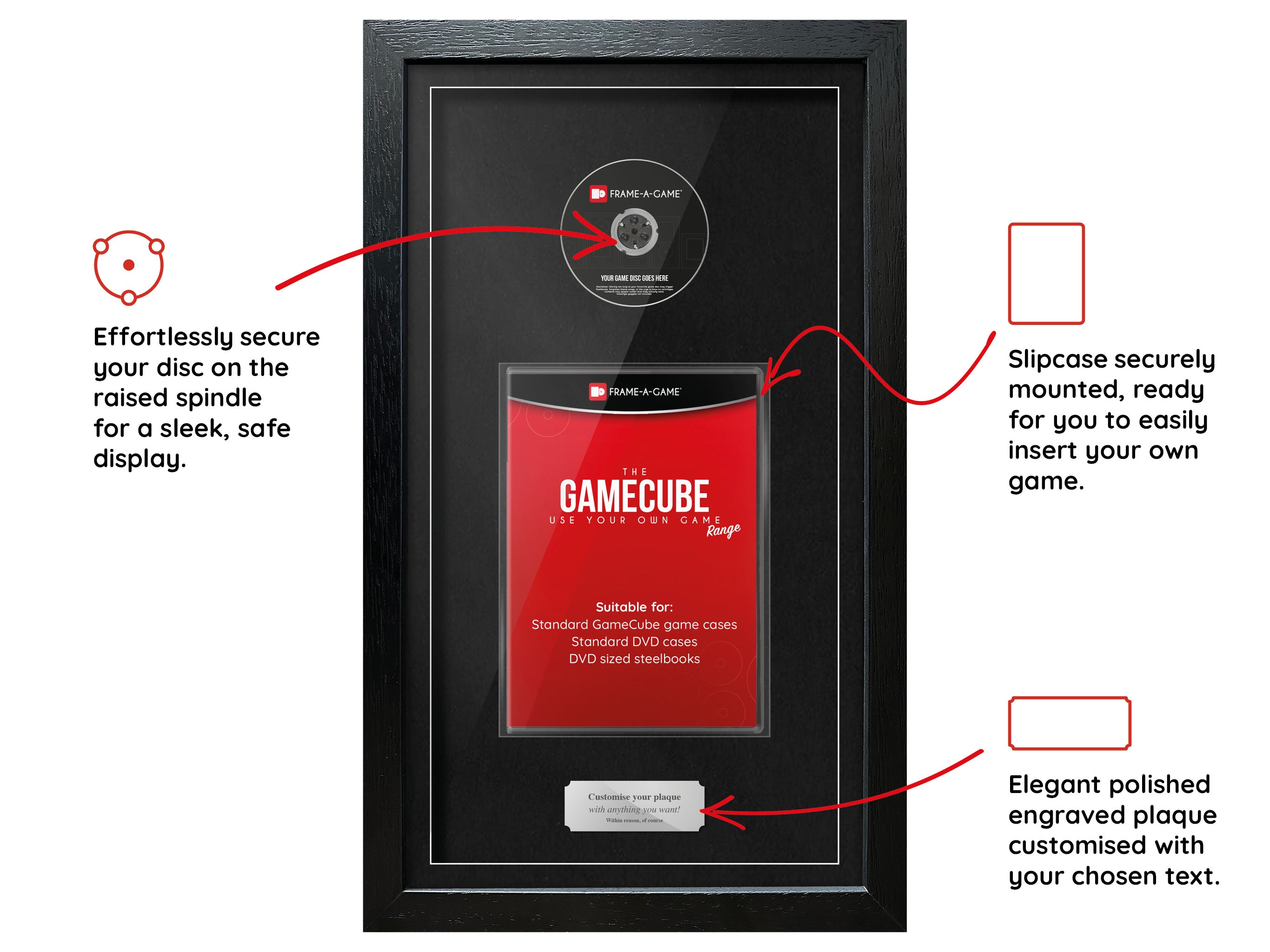 Use Your Own Game (GameCube) Exhibition Range Frame