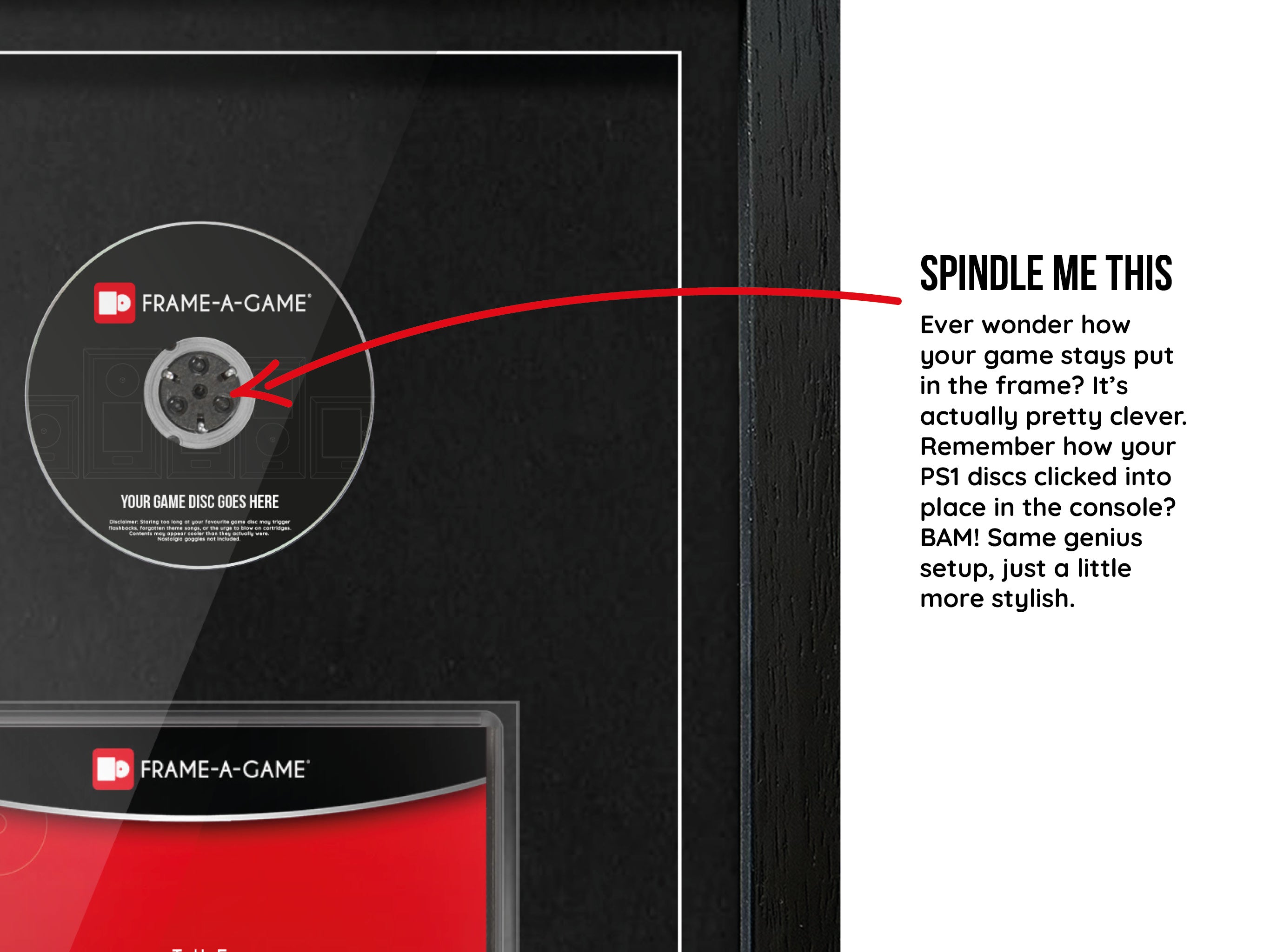 Use Your Own Game (GameCube) Exhibition Range Frame