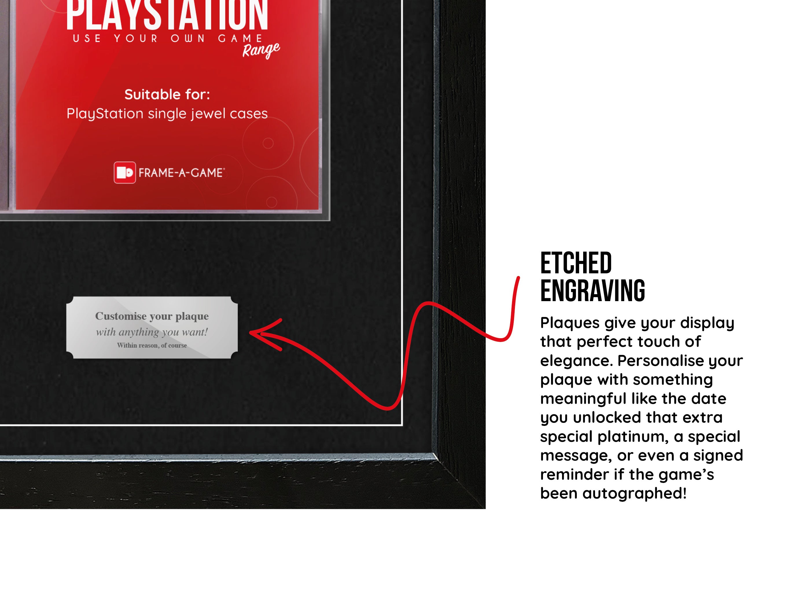 Use Your Own Game (PS1) Exhibition Range Frame