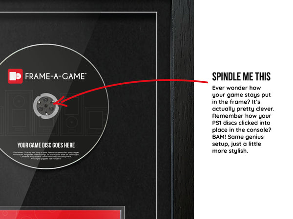 Use Your Own Game (PS1) Exhibition Range Frame