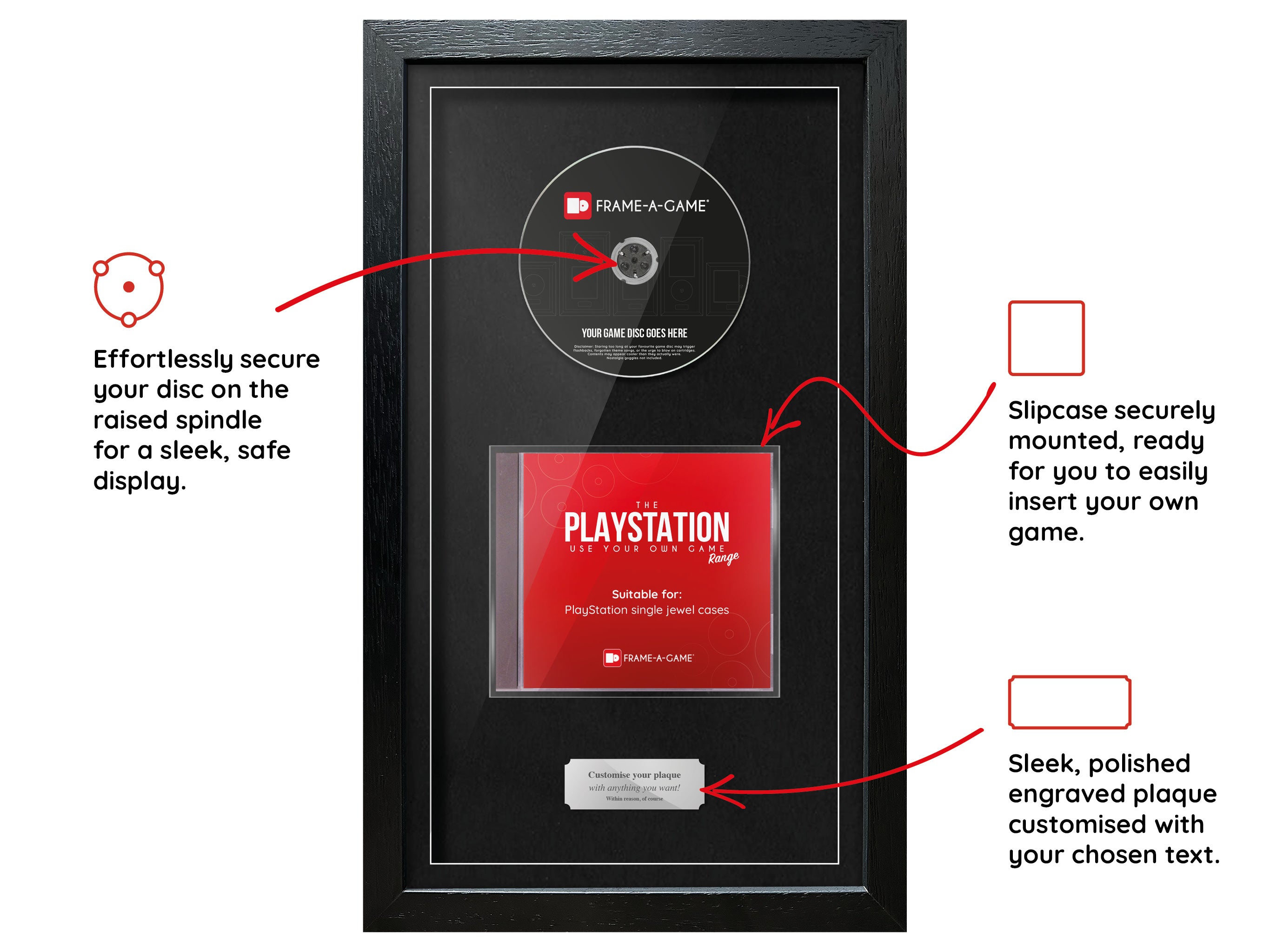 Use Your Own Game (PS1) Exhibition Range Frame