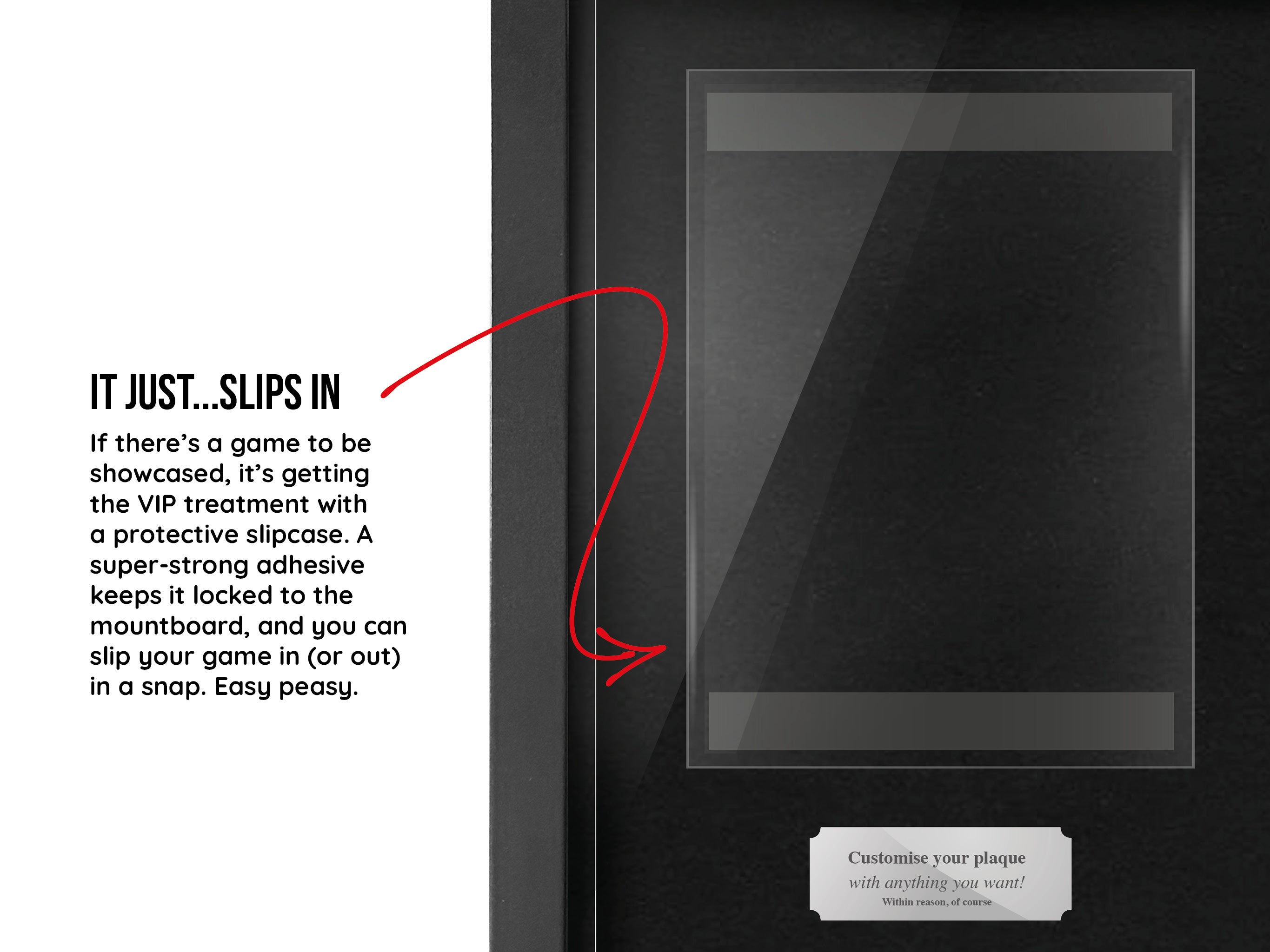 Use Your Own Game (PS2) Display Case Range Frame