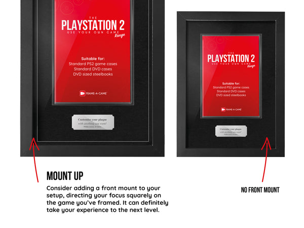 Use Your Own Game (PS2) Display Case Range Frame