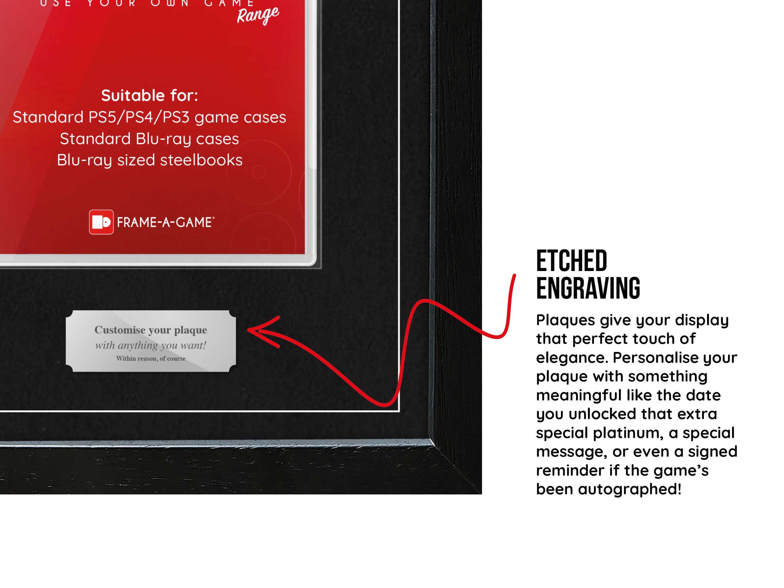 Use Your Own Game (PS3) Exhibition Range Frame