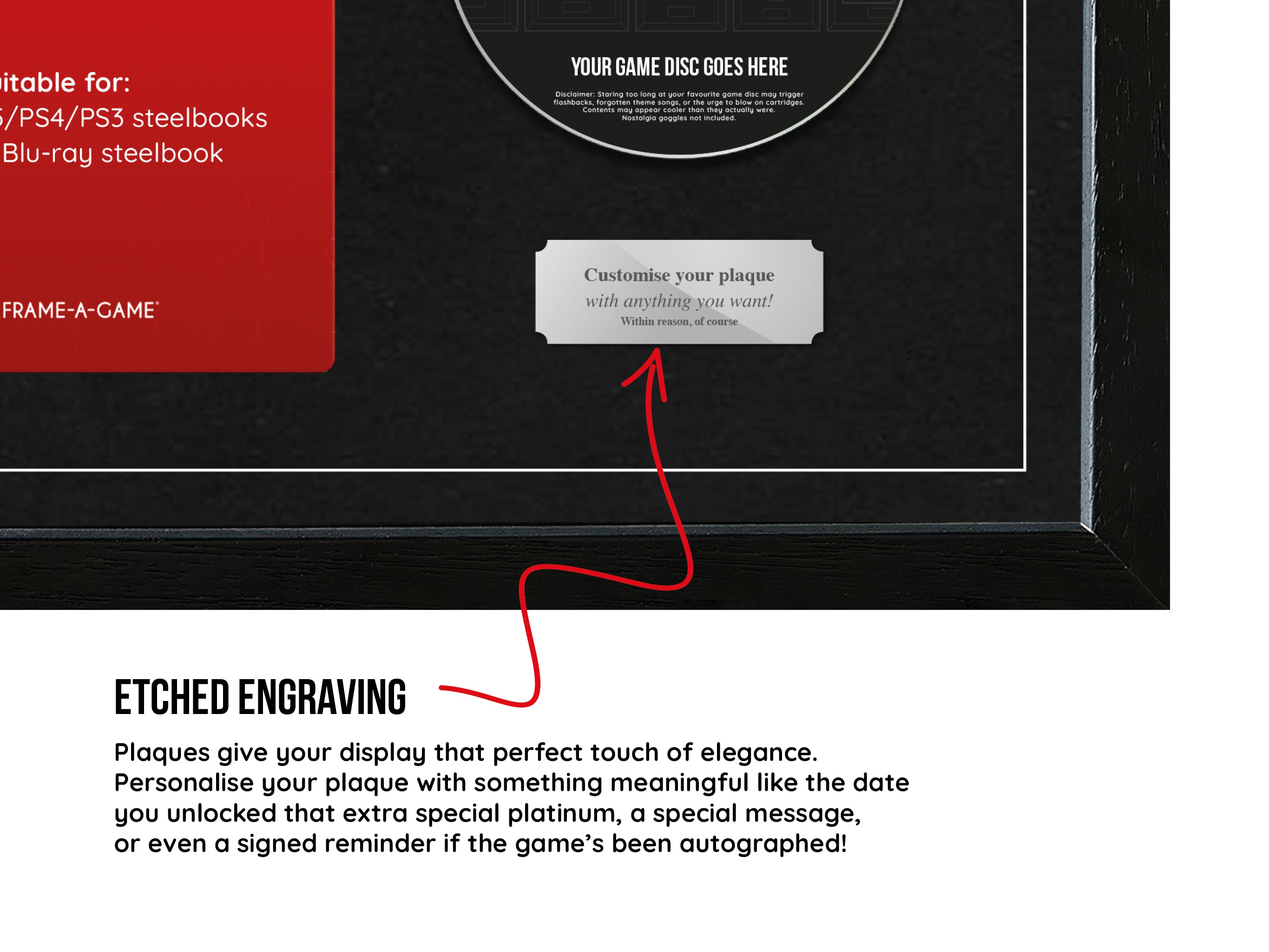 Use Your Own Steelbook (PS5) Steelbook Art Range Frame