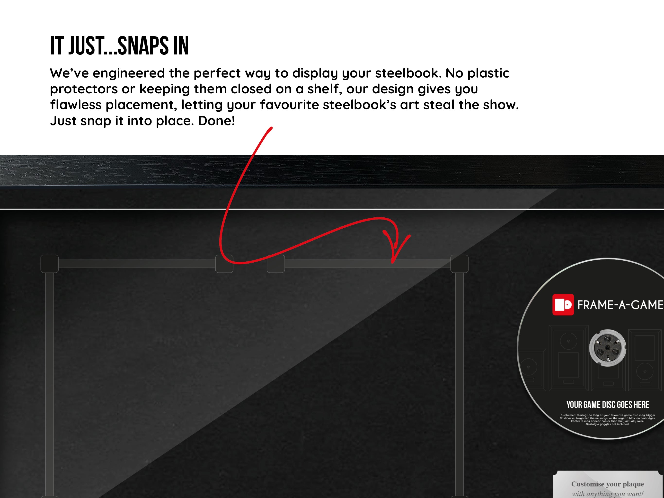 Use Your Own Steelbook (PS5) Steelbook Art Range Frame