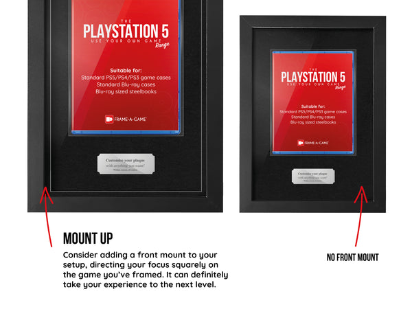 Use Your Own Game (PS5) Display Case Range Frame