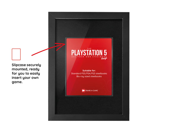 Use Your Own Steelbook (PS5) Display Case Range Frame