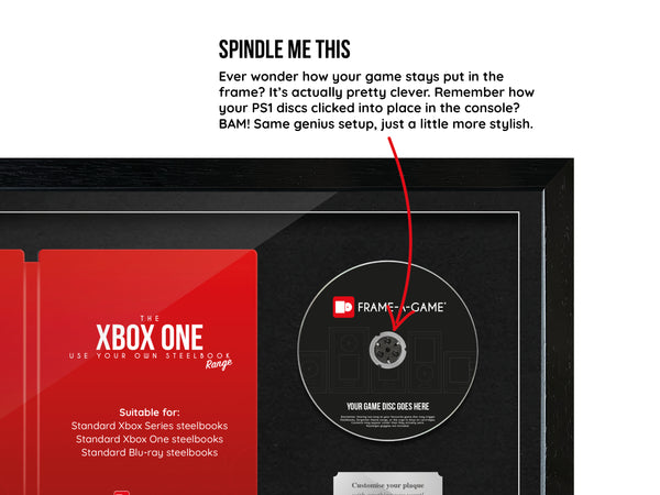 Use Your Own Steelbook (Xbox One) Steelbook Art Range Frame