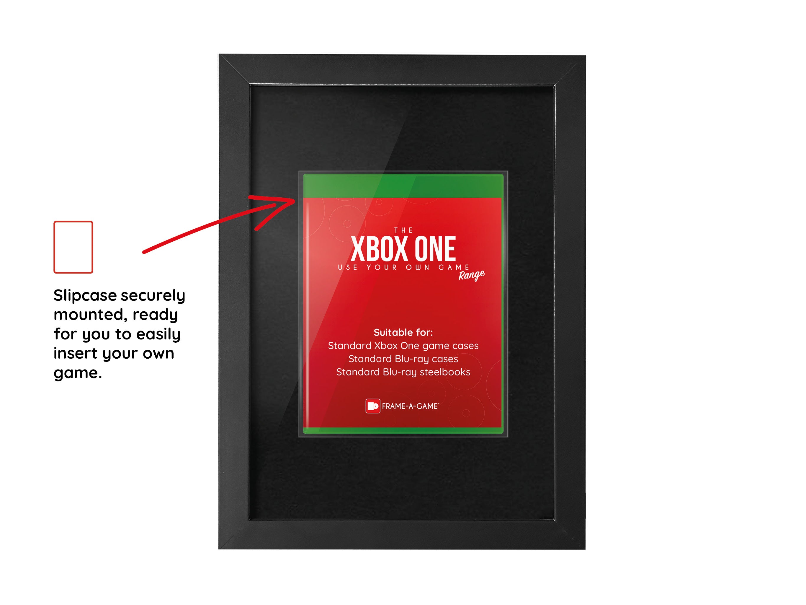 Use Your Own Game (Xbox One) Display Case Range Frame