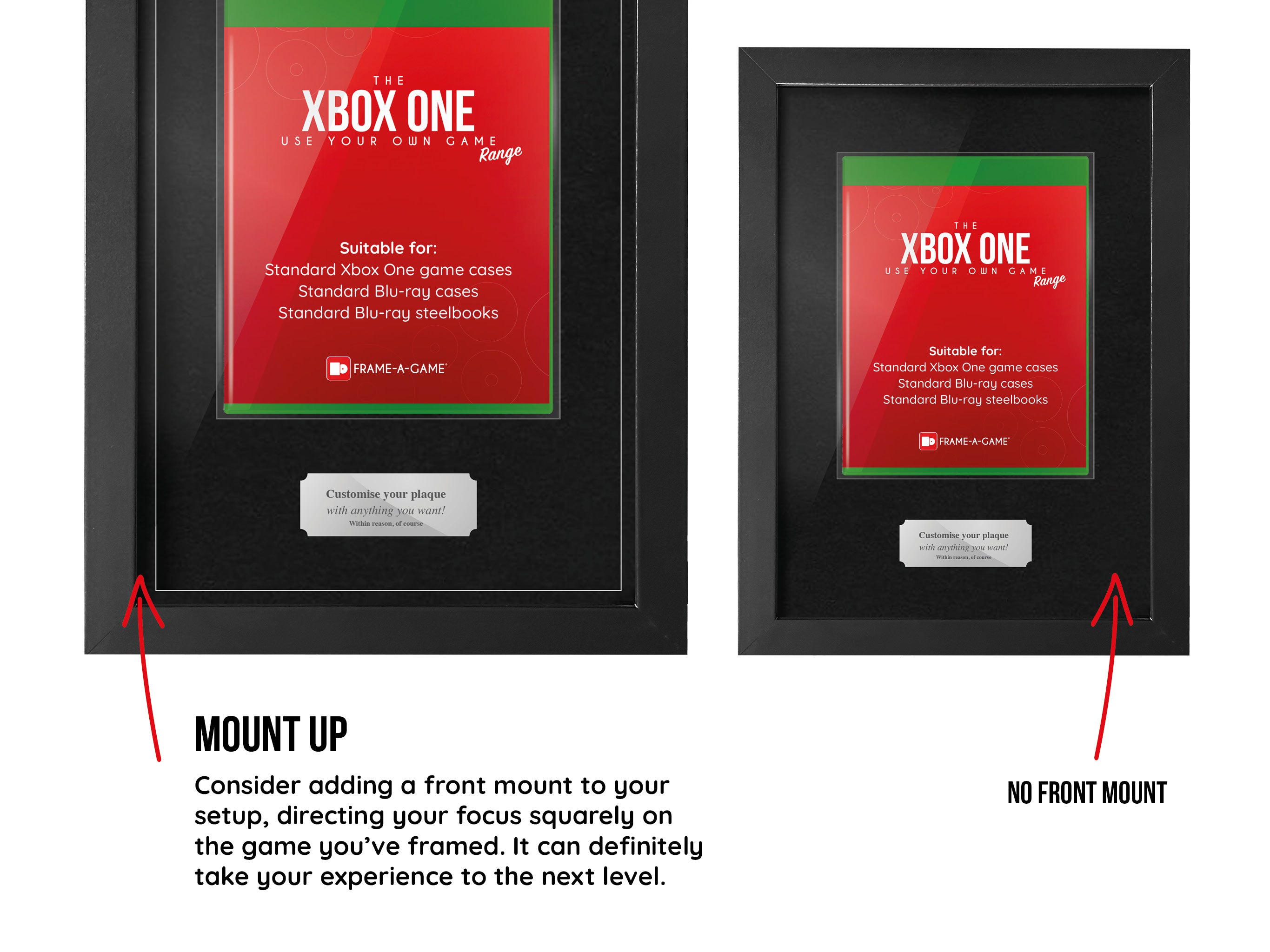 Use Your Own Game (Xbox One) Display Case Range Frame