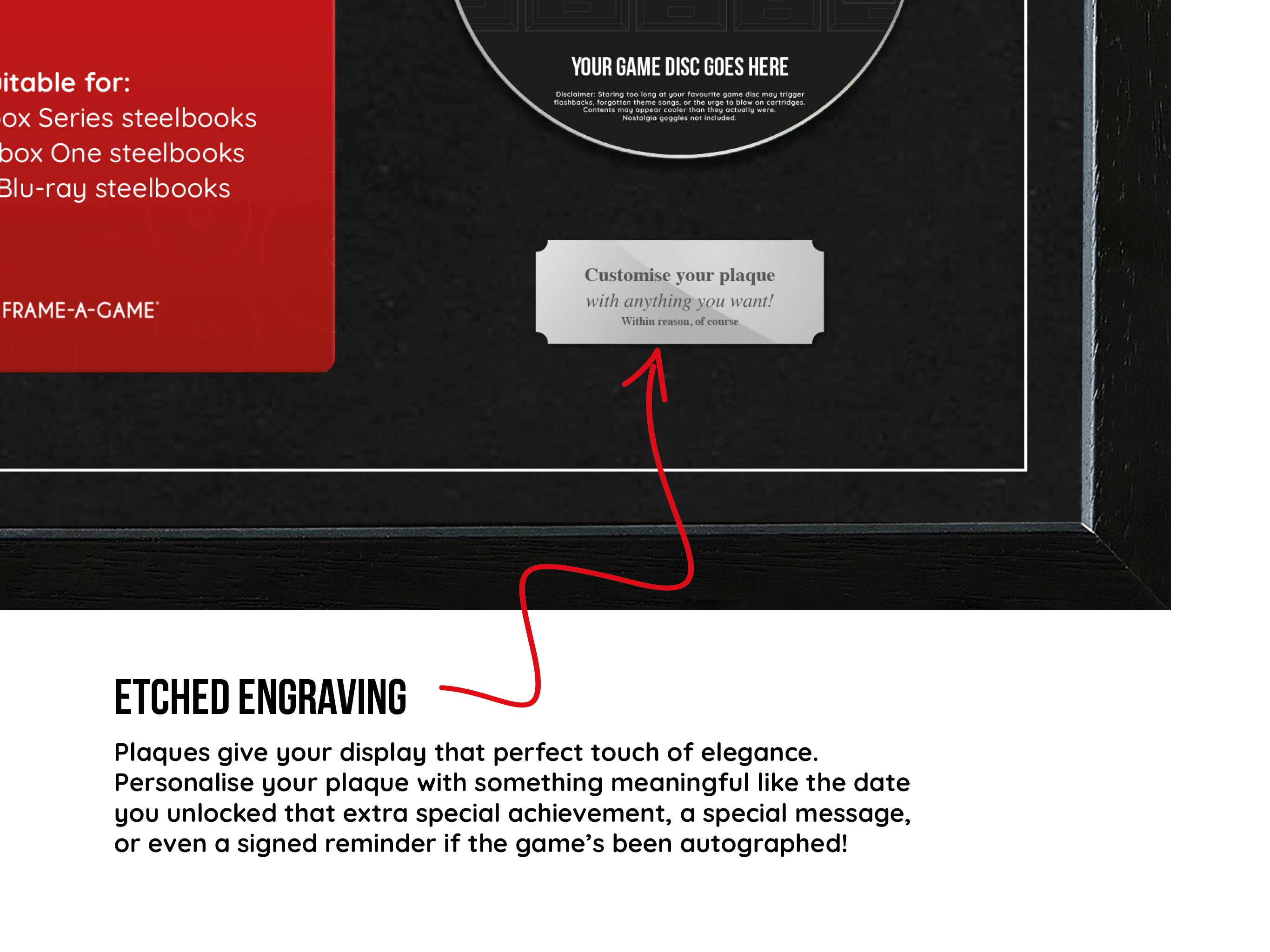 Use Your Own Steelbook (Xbox Series) Steelbook Art Range Frame