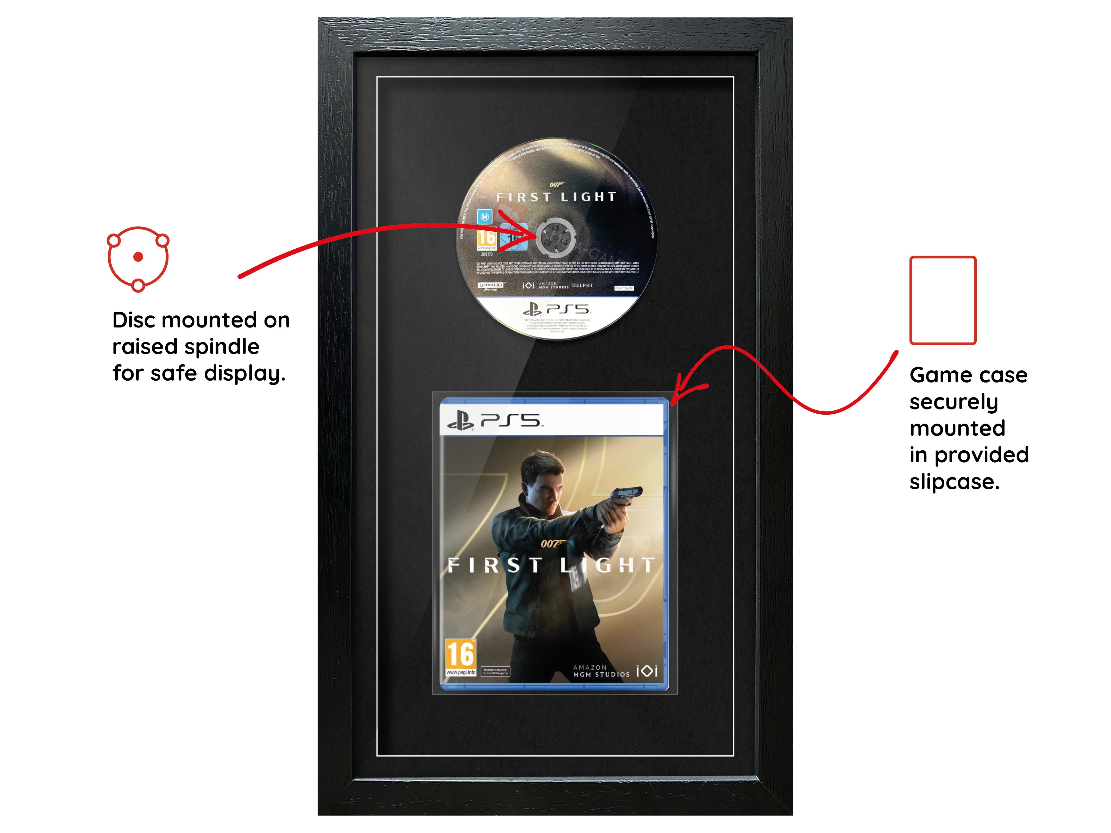 007 First Light (PS5) Exhibition Range Framed Game