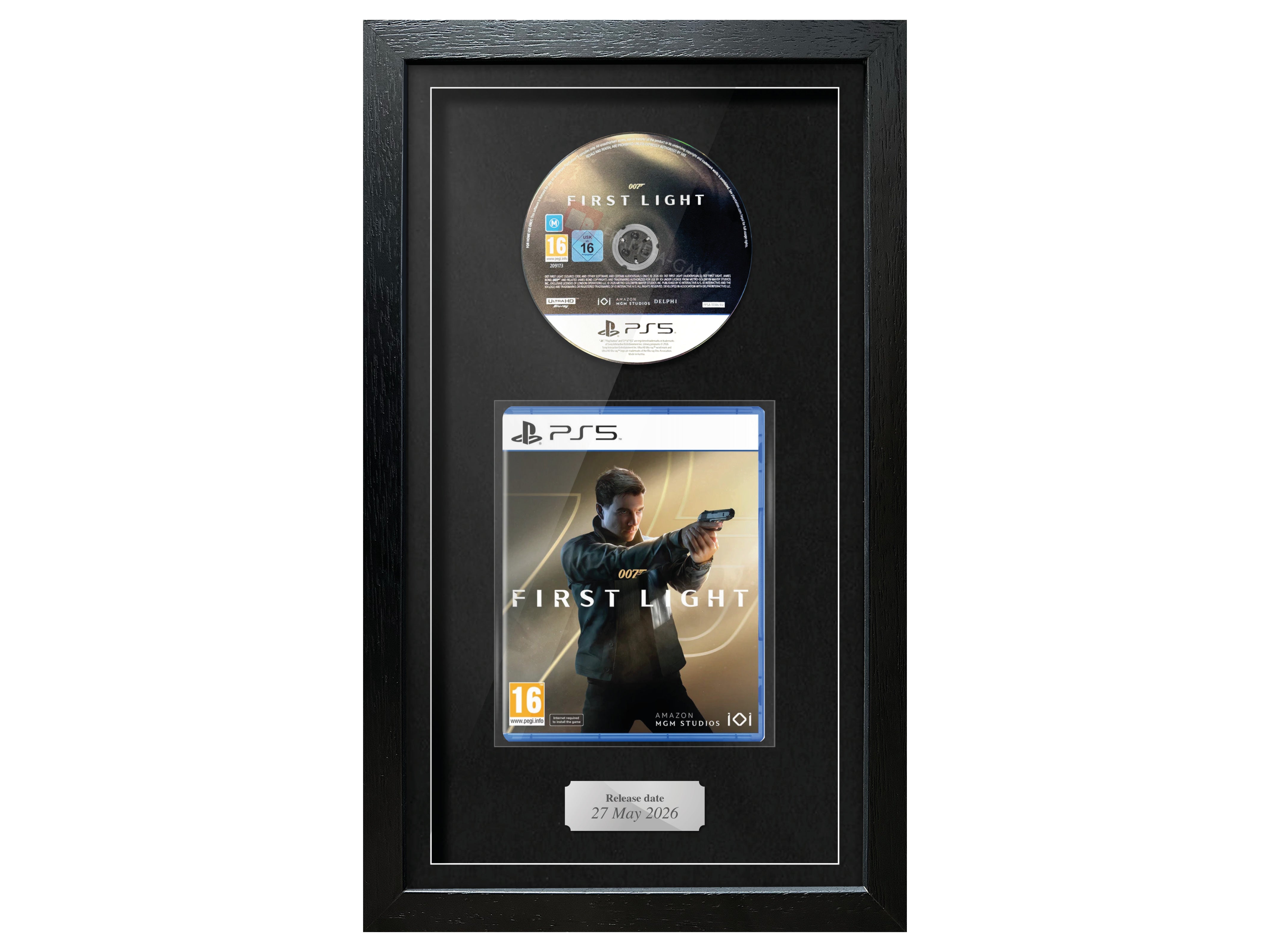 007 First Light (PS5) Exhibition Range Framed Game