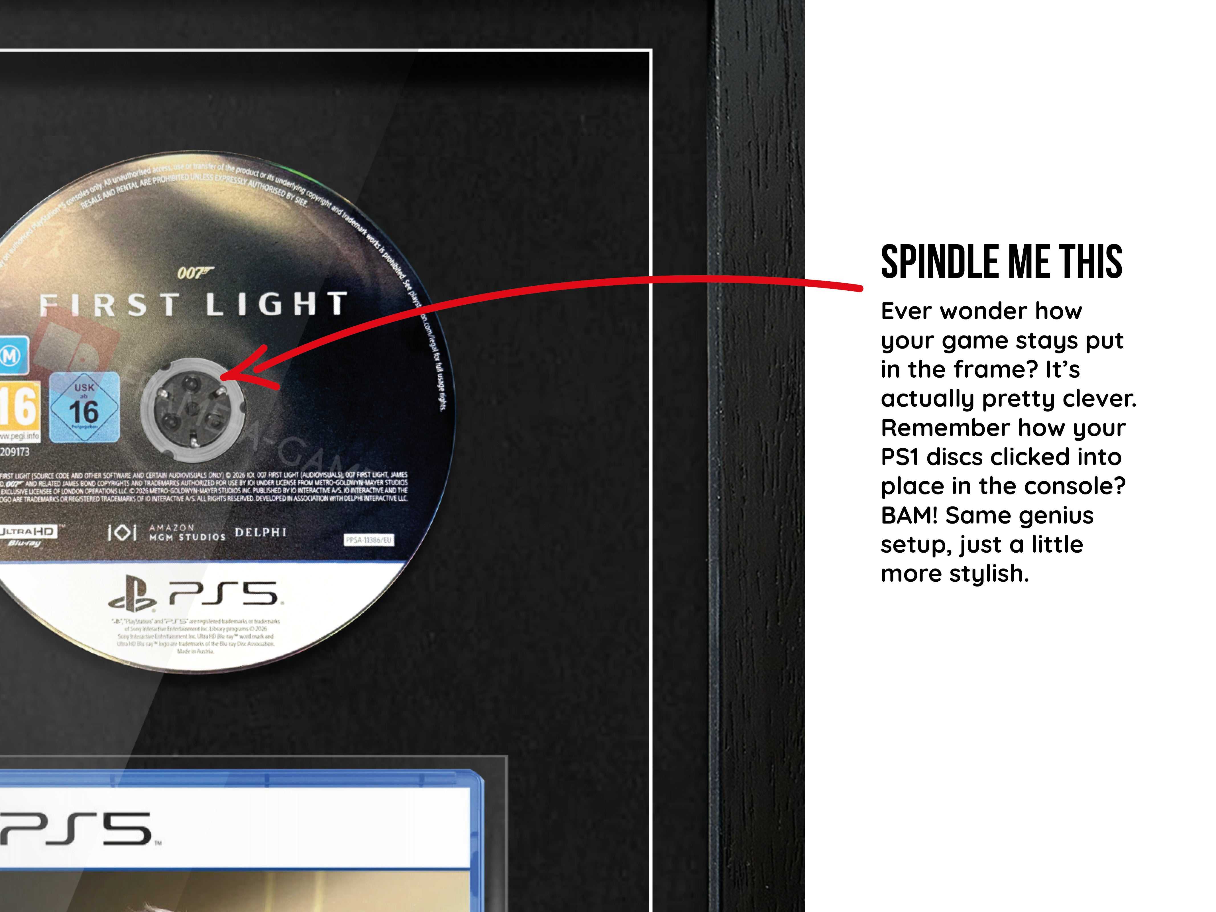 007 First Light (PS5) Exhibition Range Framed Game