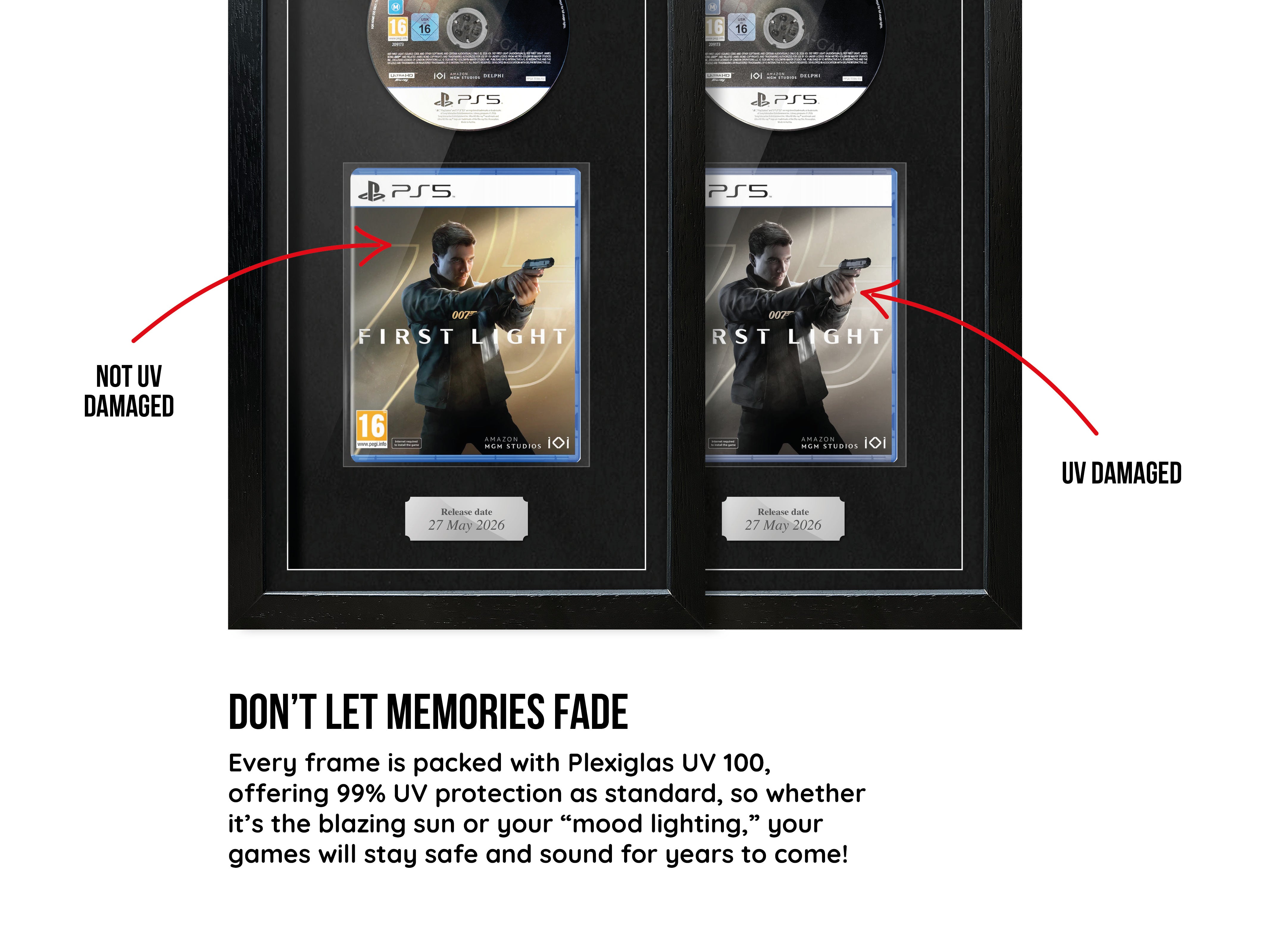 007 First Light (PS5) Exhibition Range Framed Game