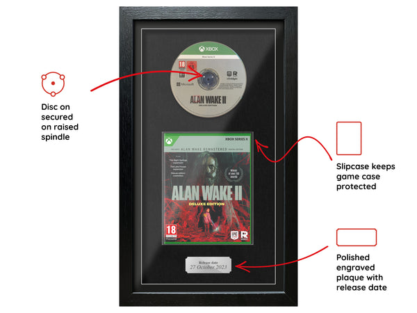 Alan Wake II (Xbox Series) Exhibition Range Framed Game