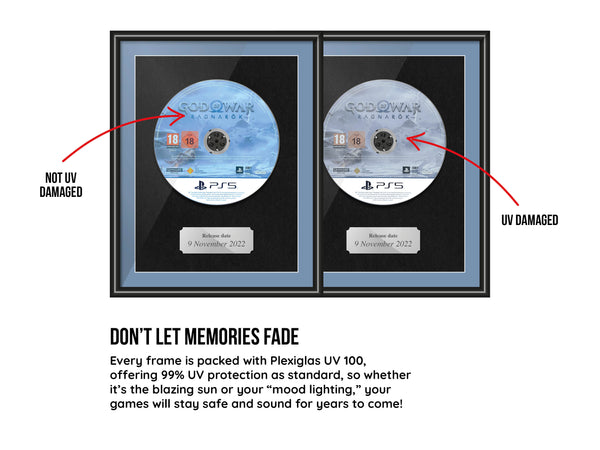 The "I Lost My Case" Range Aluminium Frame (for discs only)