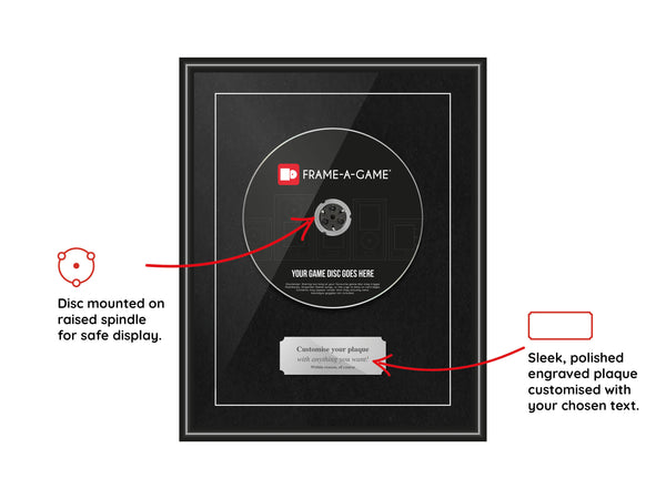 The "I Lost My Case" Range Aluminium Frame (for discs only)
