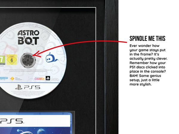 Astro Bot (PS5) Exhibition Range Framed Game