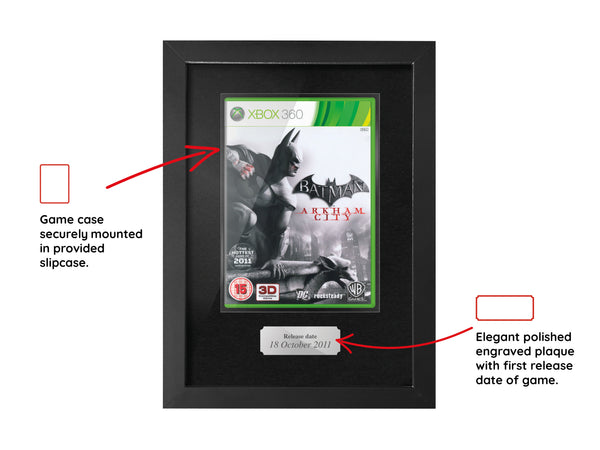 Batman Arkham City (Xbox 360) Framed Game