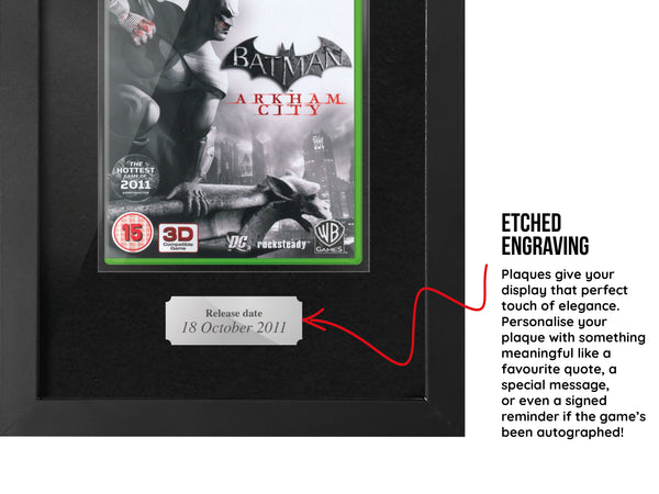 Batman Arkham City (Xbox 360) Framed Game